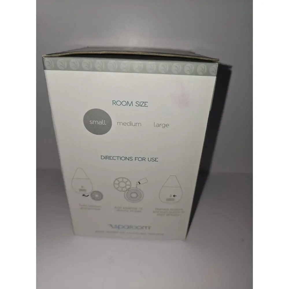 Mini White Scentifier Essential Oil Diffuser Fan (with 5 fl oz Orange Ess Oil)